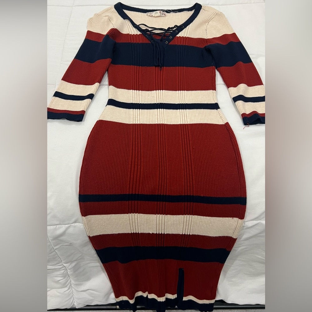 Large Striped Dress